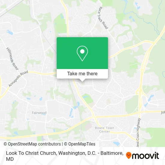 Look To Christ Church map