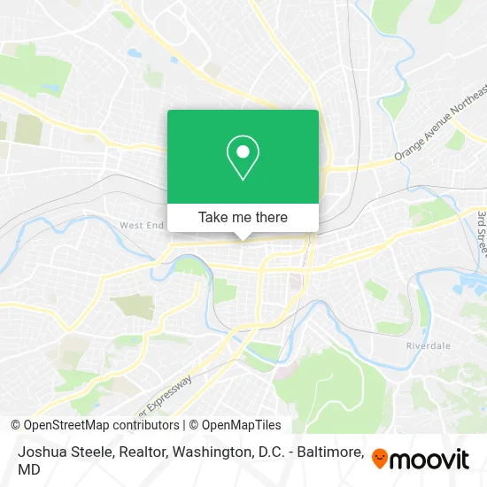 Joshua Steele, Realtor map