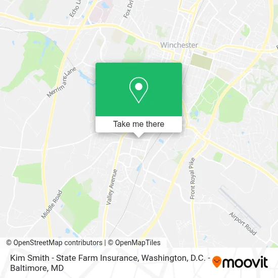 Kim Smith - State Farm Insurance map