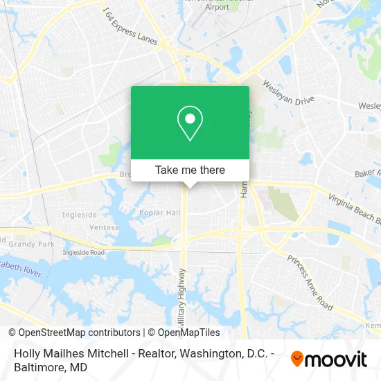 Holly Mailhes Mitchell - Realtor map
