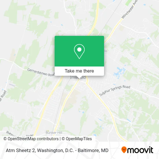 Atm Sheetz 2 map