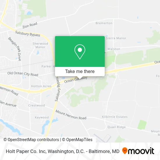 Holt Paper Co. Inc map