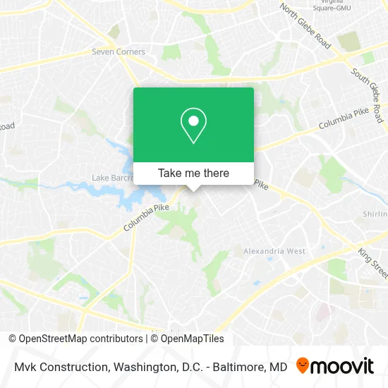 Mvk Construction map
