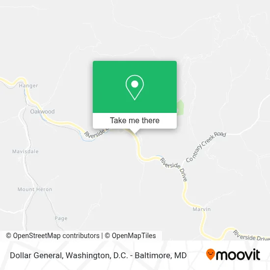 Dollar General map