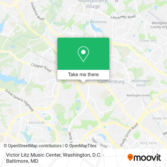Victor Litz Music Center map