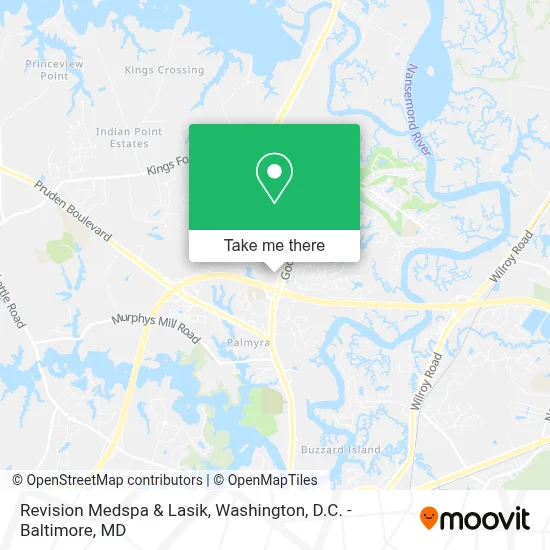 Revision Medspa & Lasik map
