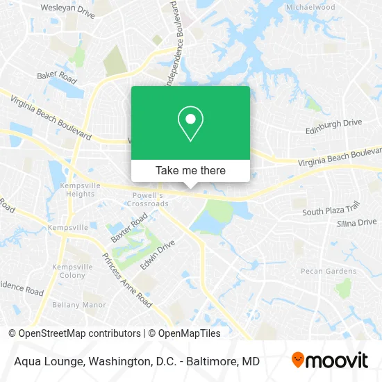 Aqua Lounge map