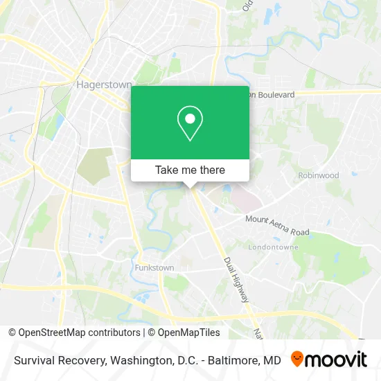Survival Recovery map