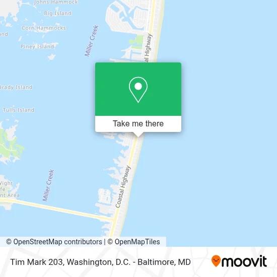 Tim Mark 203 map