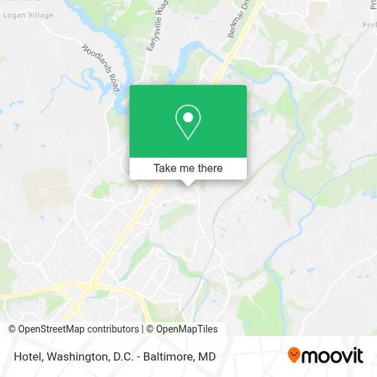 Hotel map