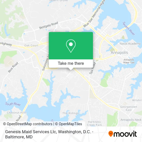 Genesis Maid Services Llc map