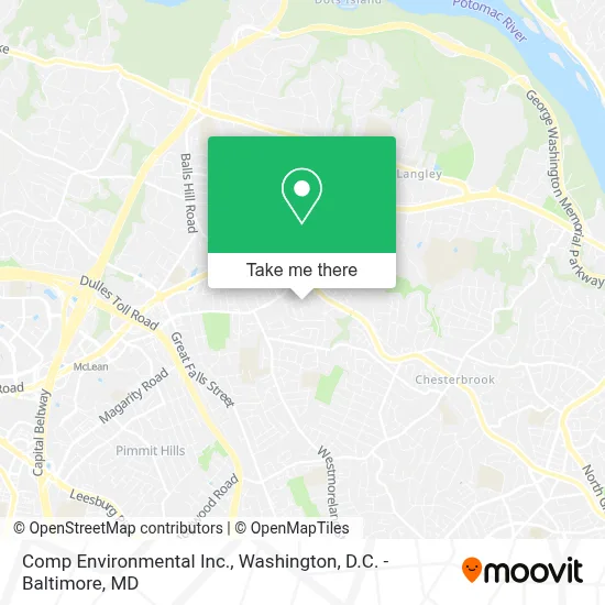 Comp Environmental Inc. map