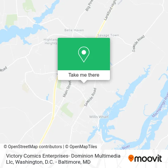 Victory Comics Enterprises- Dominion Multimedia Llc map