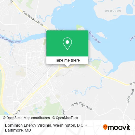 Dominion Energy Virginia map