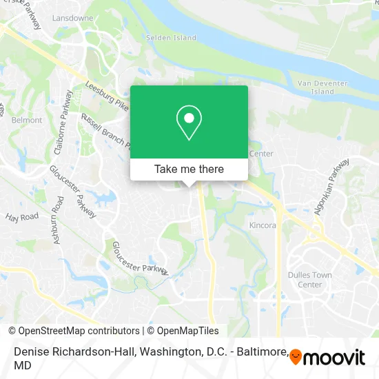 Denise Richardson-Hall map