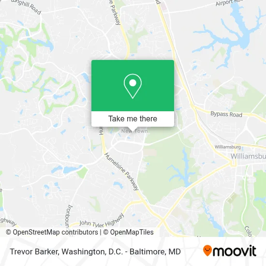 Trevor Barker map