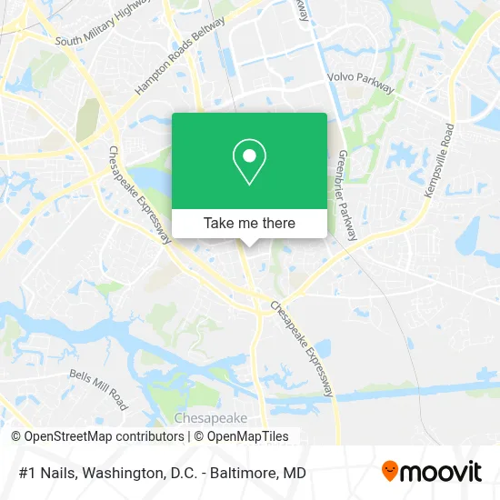 #1 Nails map