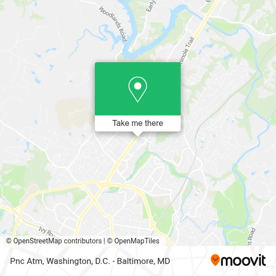 Pnc Atm map