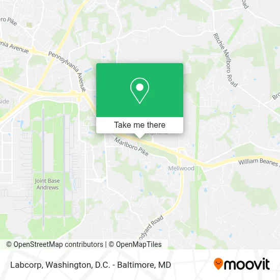Labcorp map