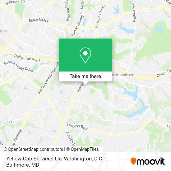 Yellow Cab Services Llc map