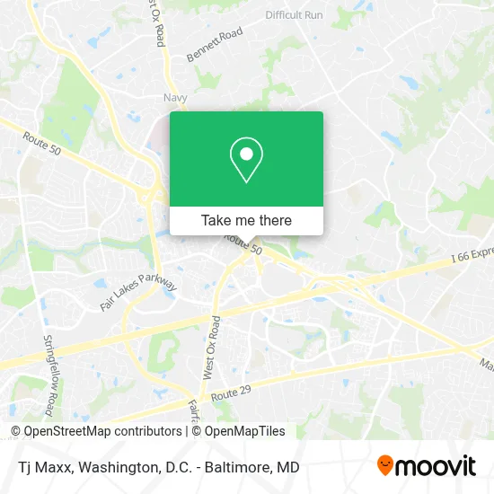 Tj Maxx map