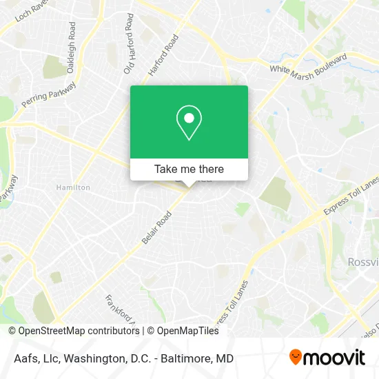 Aafs, Llc map