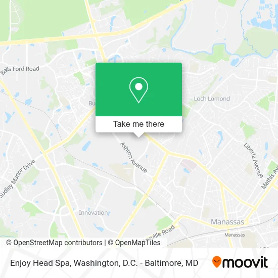 Enjoy Head Spa map
