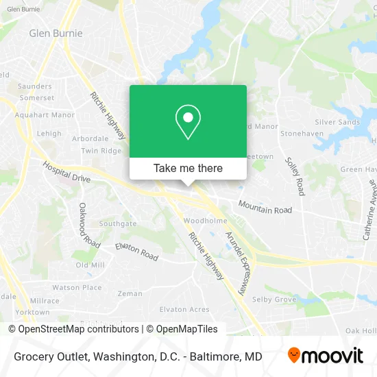 Grocery Outlet map