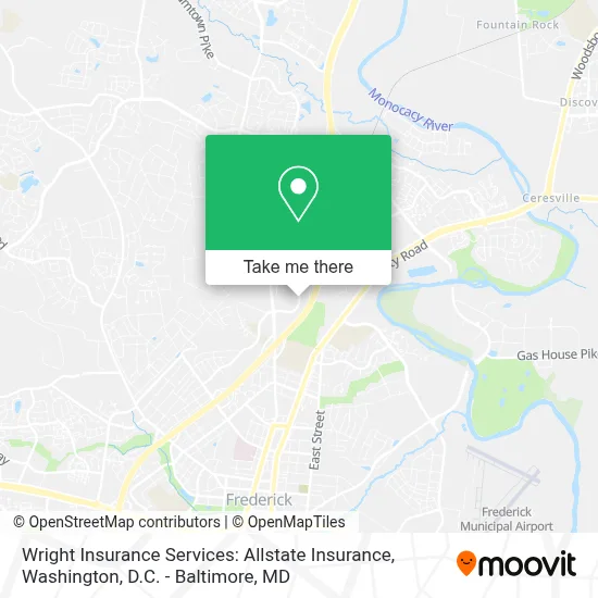 Wright Insurance Services: Allstate Insurance map