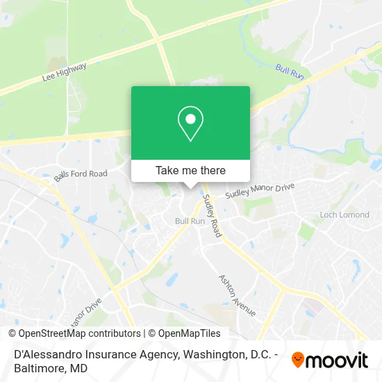 D'Alessandro Insurance Agency map