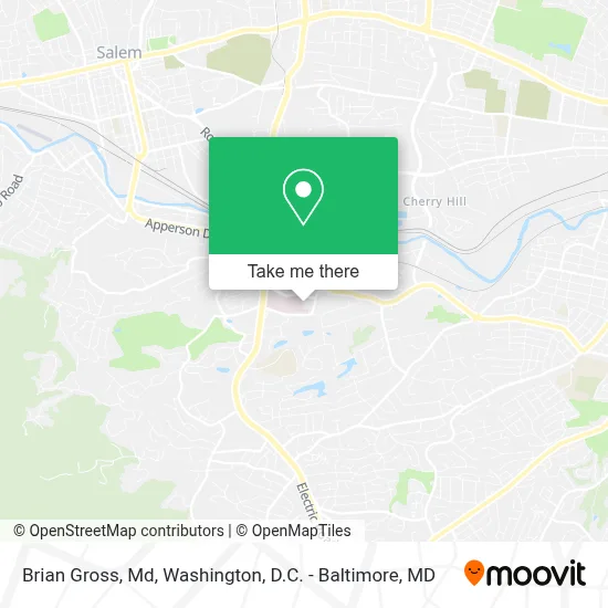 Brian Gross, Md map