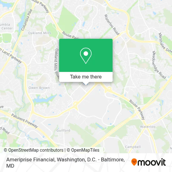 Ameriprise Financial map