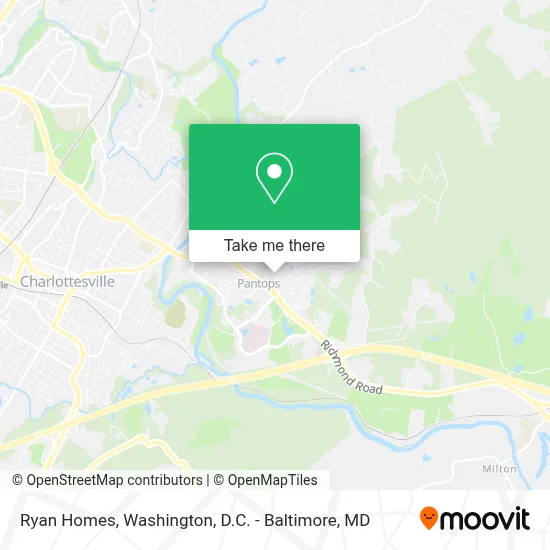 Ryan Homes map