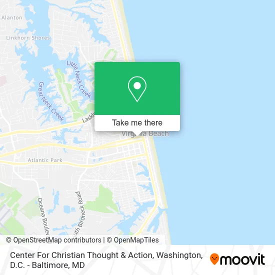 Center For Christian Thought & Action map