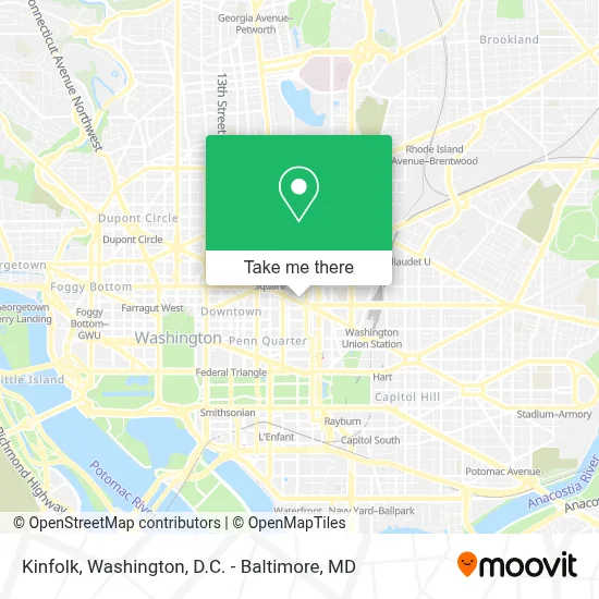 Kinfolk map
