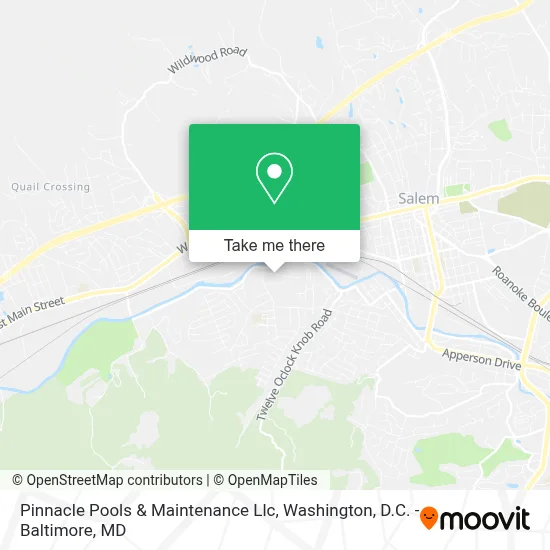 Pinnacle Pools & Maintenance Llc map
