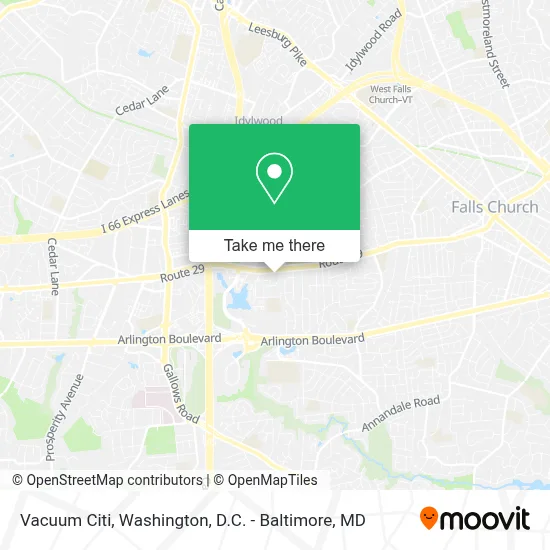 Vacuum Citi map