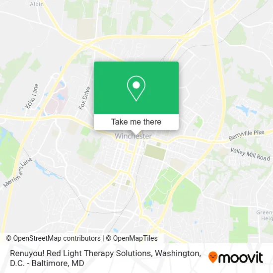 Renuyou! Red Light Therapy Solutions map