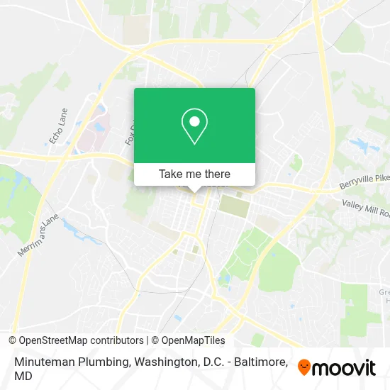 Minuteman Plumbing map