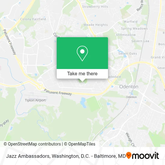 Jazz Ambassadors map