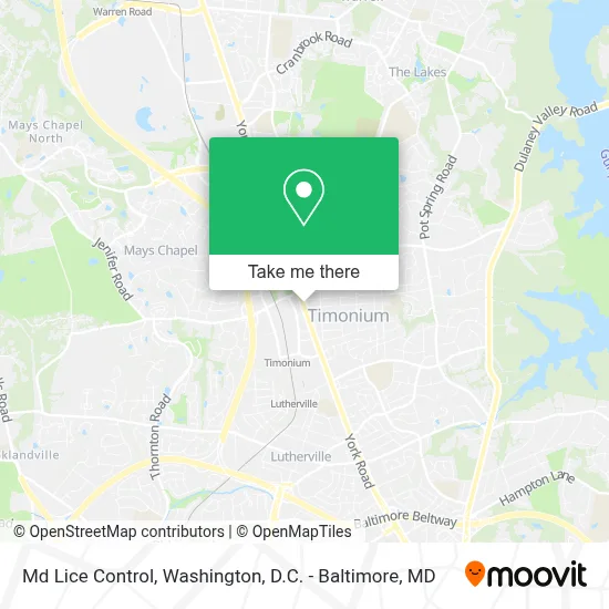 Md Lice Control map