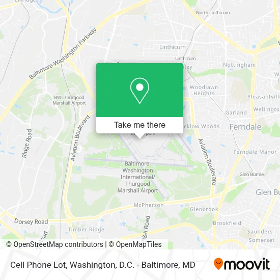 Cell Phone Lot map
