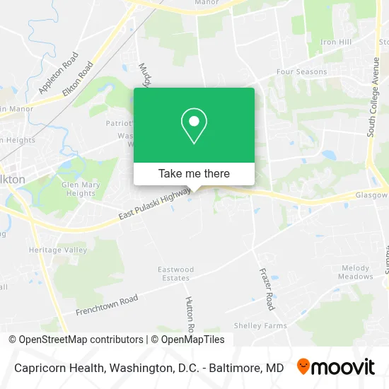Capricorn Health map