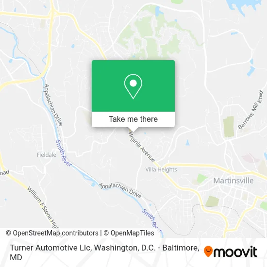 Turner Automotive Llc map