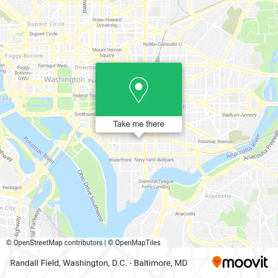 Randall Field map