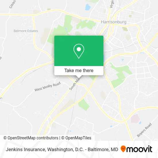 Jenkins Insurance map