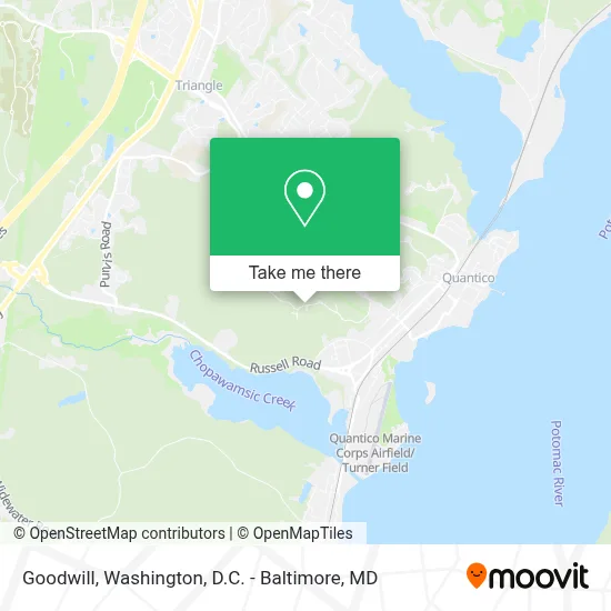 Goodwill map