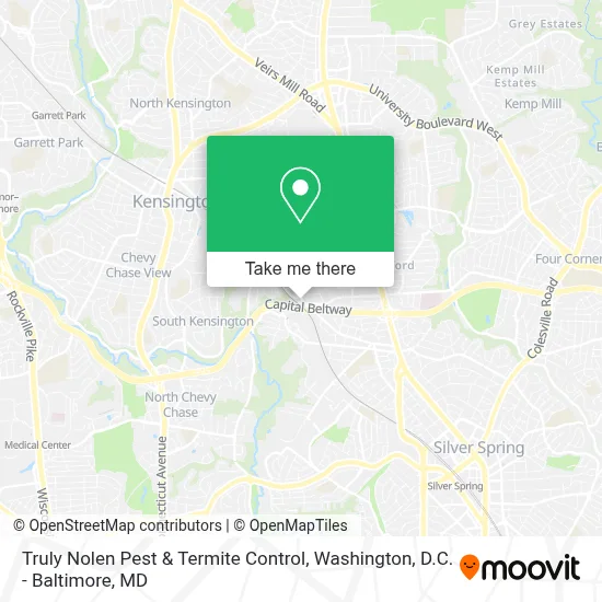 Truly Nolen Pest & Termite Control map
