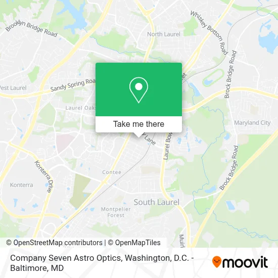 Company Seven Astro Optics map