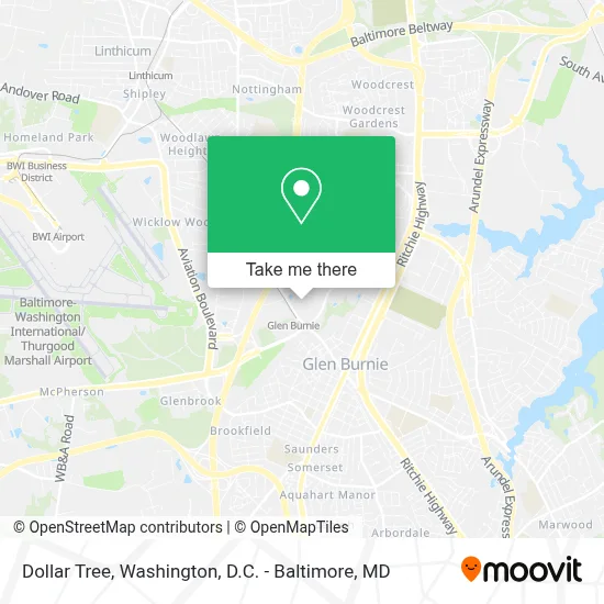 Dollar Tree map